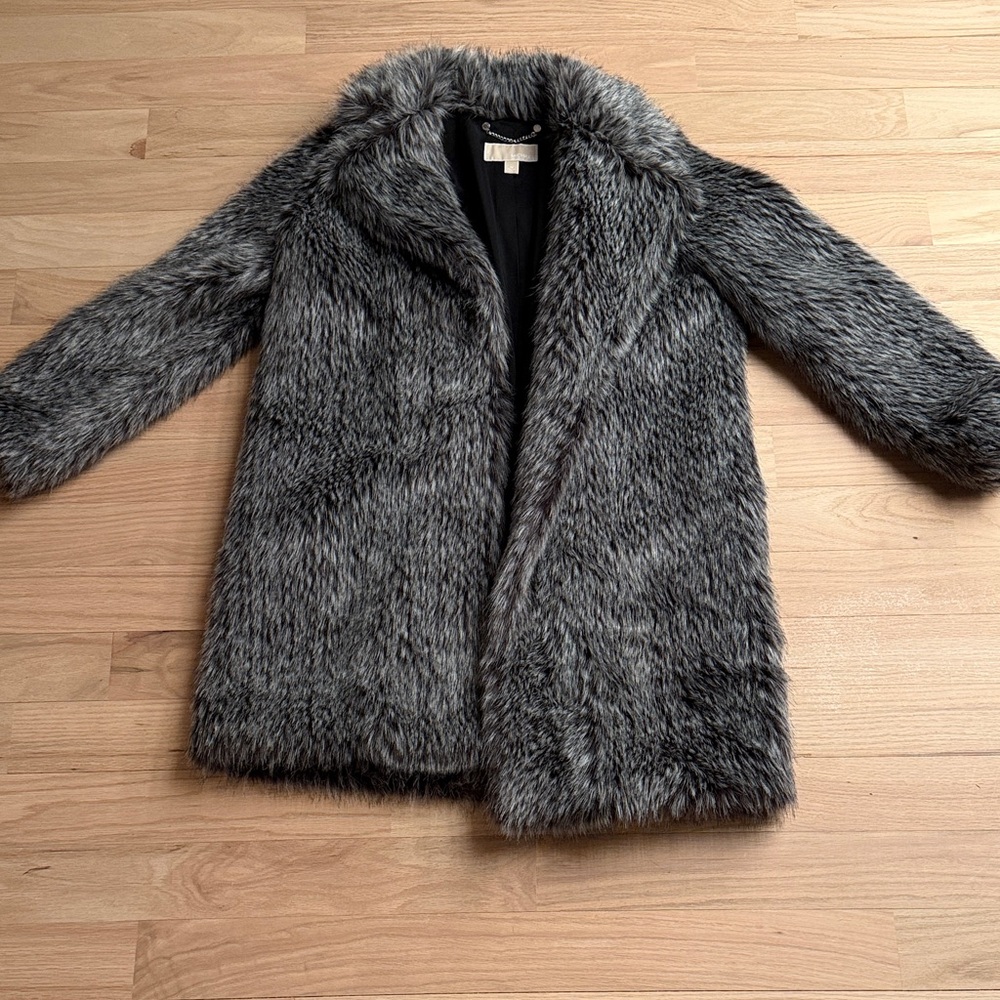 Michael Kors Gray Teddy Jacket